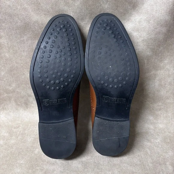 Stacy-Adams men's oxford dress shoes leather detail Size 9M - Picture 7 of 8